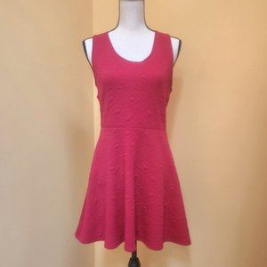 Charlotte Russe textured skater dress -L